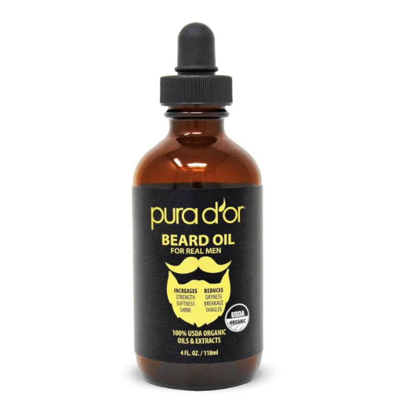 pura d'or organic beard oil product image