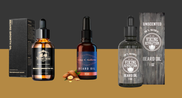 review article featured image background budget beard oil